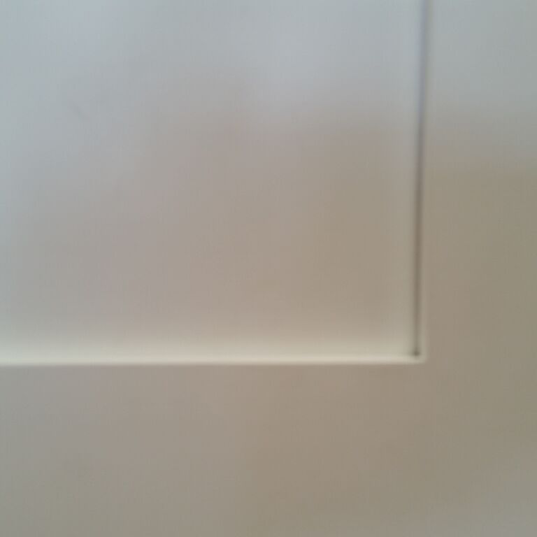 solid white shaker front cabinet front