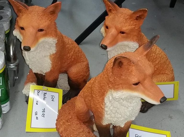 Fox statue