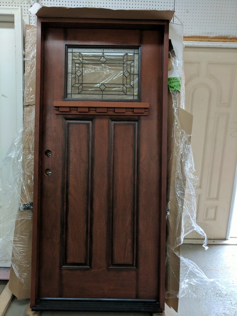 craftsman style door