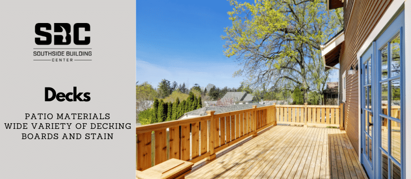 decking and patio supplies
