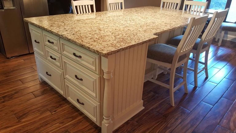 kitchen island country linen