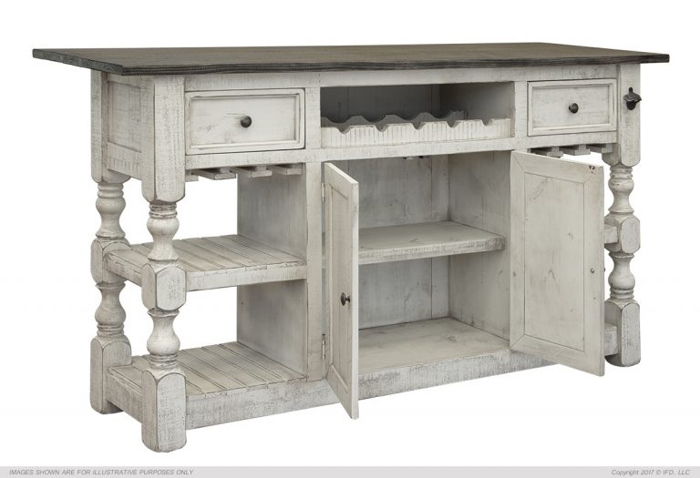 stone white kitchen bar