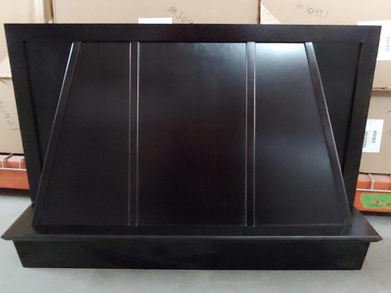 dark brown oven hood cover