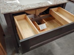 drawers that fit around plumbing