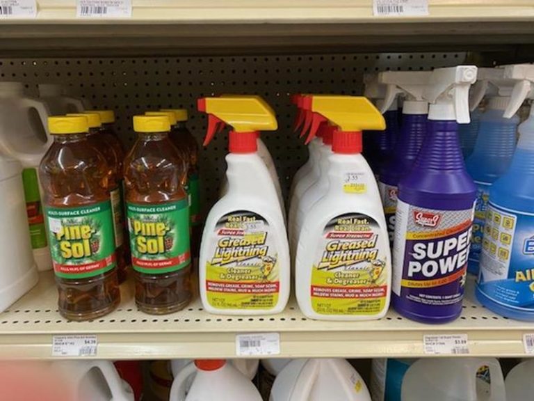 cleaning products