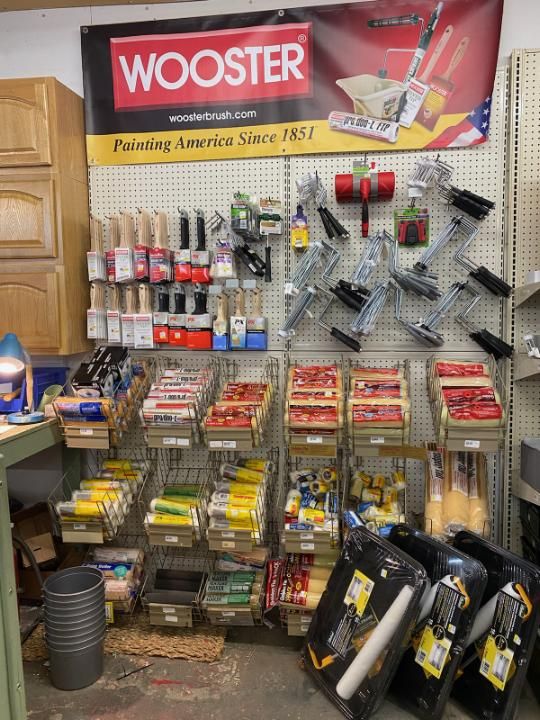 brushes and supplies