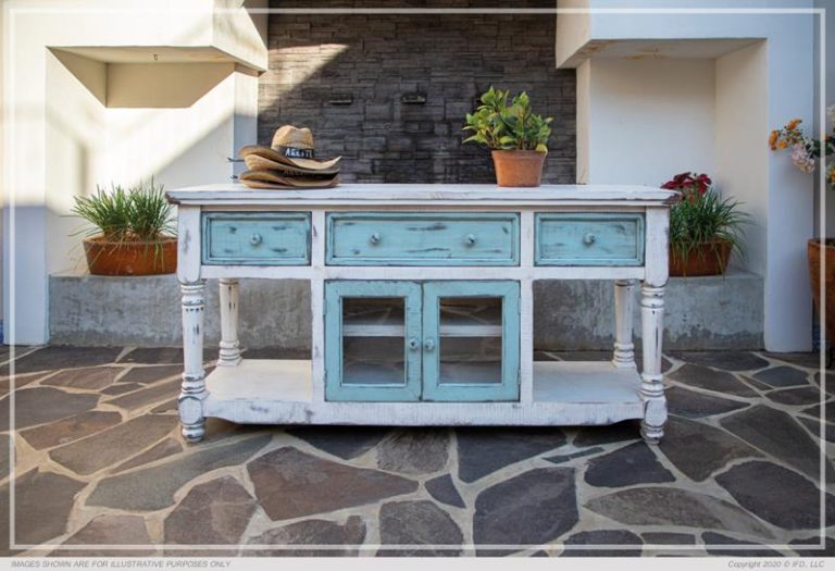 white tv stand