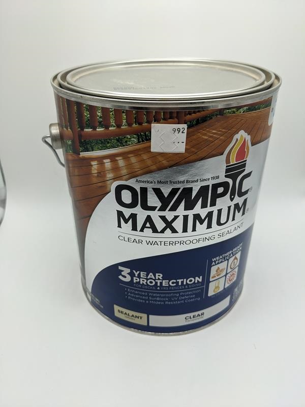 olympic clear waterproofing sealant
