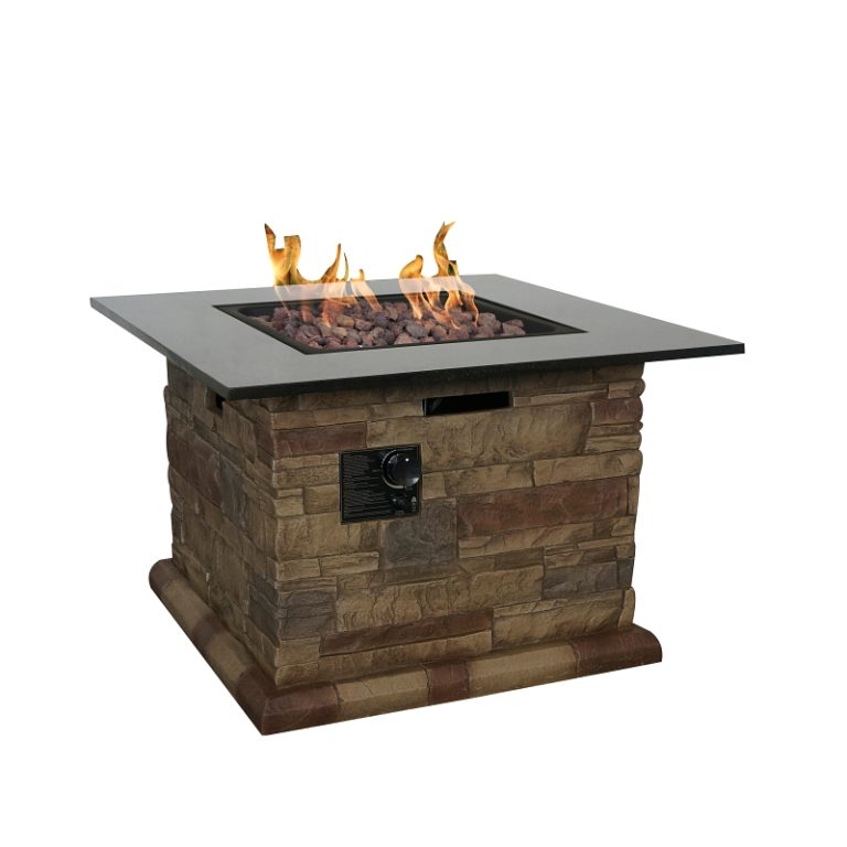 Warm Up Your Outdoor Space with this Fire Table