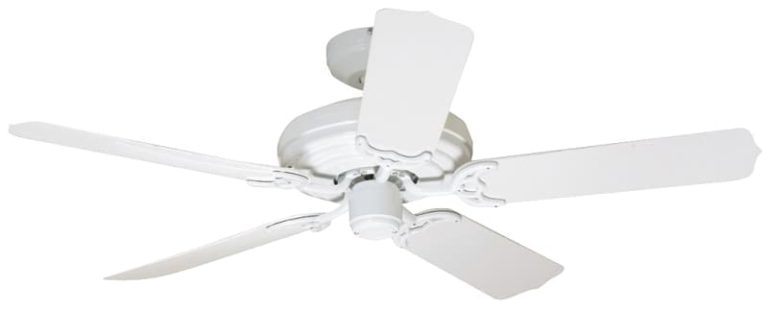 white ceiling fan