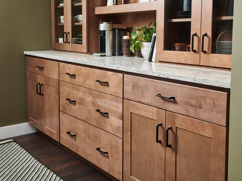 natural kitchen cabinets