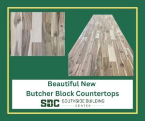 butcher block countertops