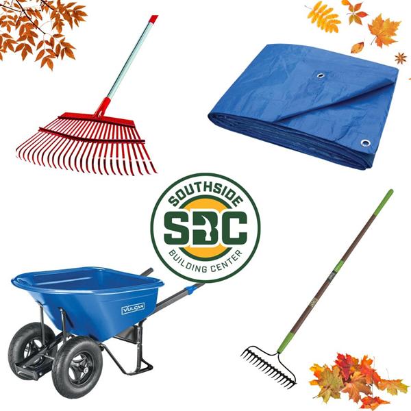 fall yard tools